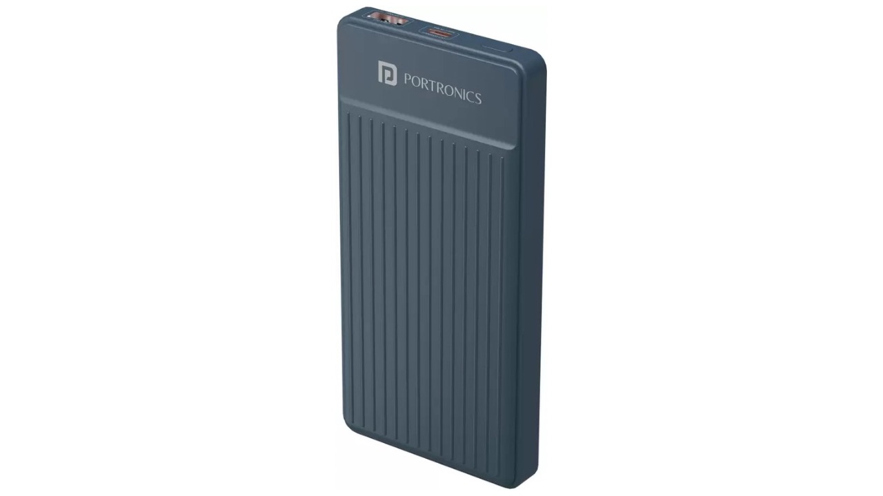 Portronics 10000mAh 22.5W Power Bank – Versatile Charging Options