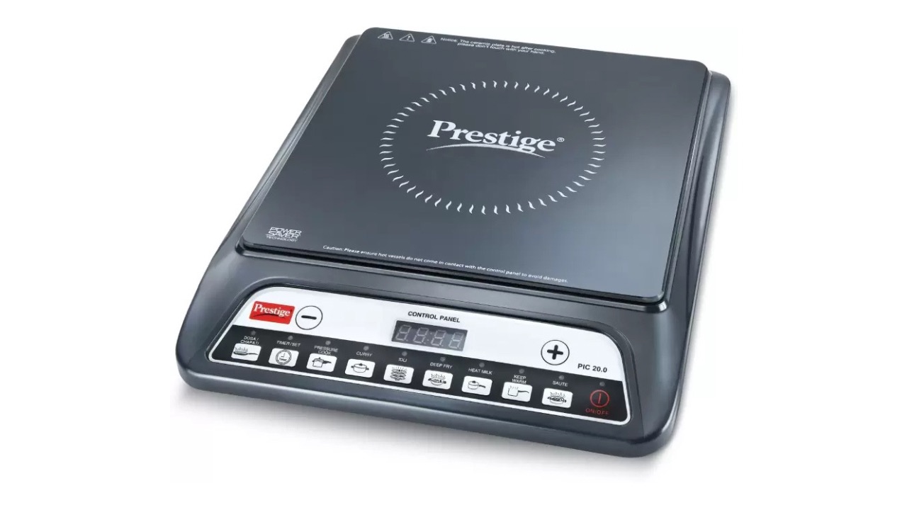 Prestige 1600-watt Induction Cooktop (Push Button)