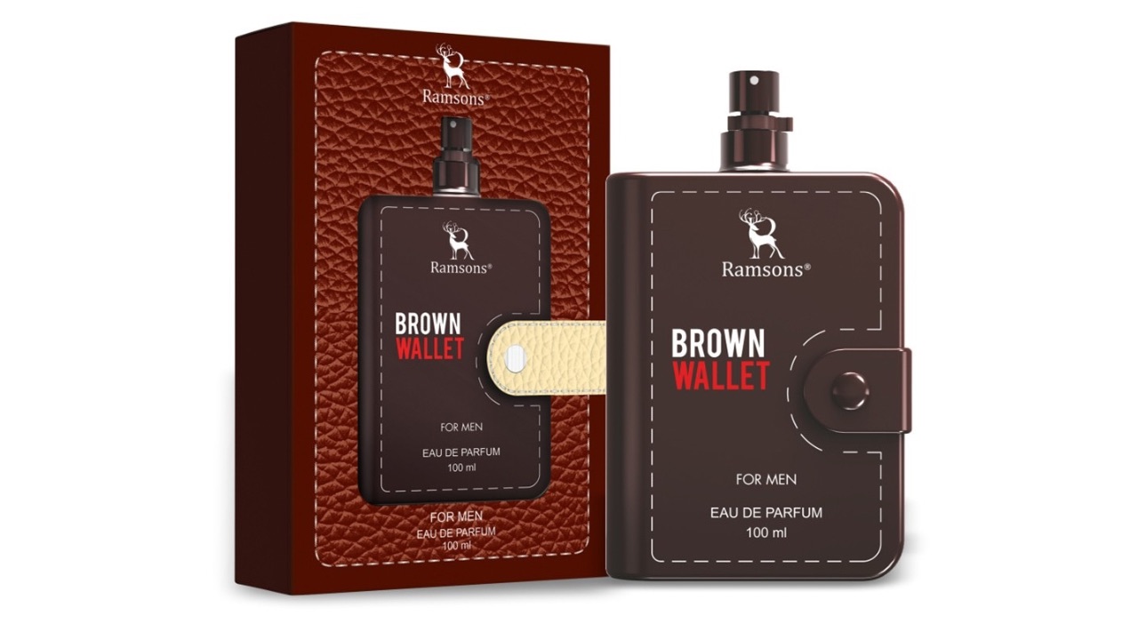 Ramsons Men Brown Wallet Long Lasting Eau De Parfum - 100ml