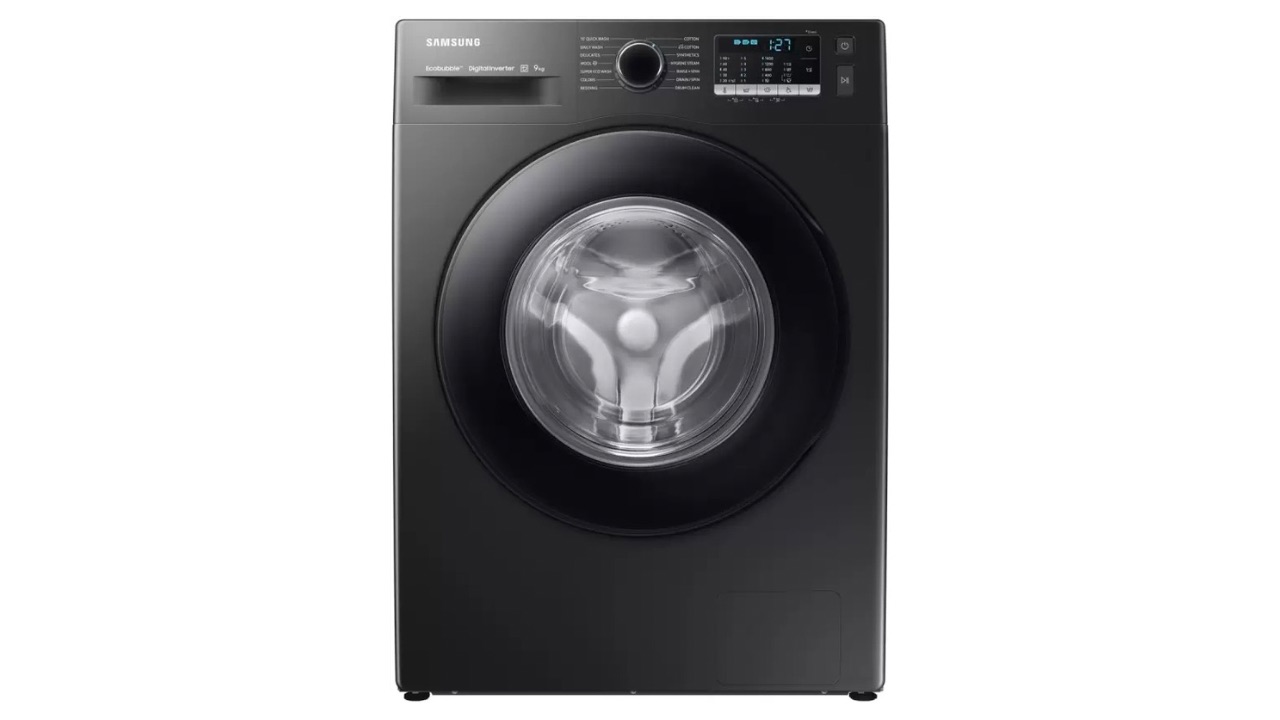 SAMSUNG 9 kg Fully Automatic Front Load Washing Machine (WW90TA046AB1TL)