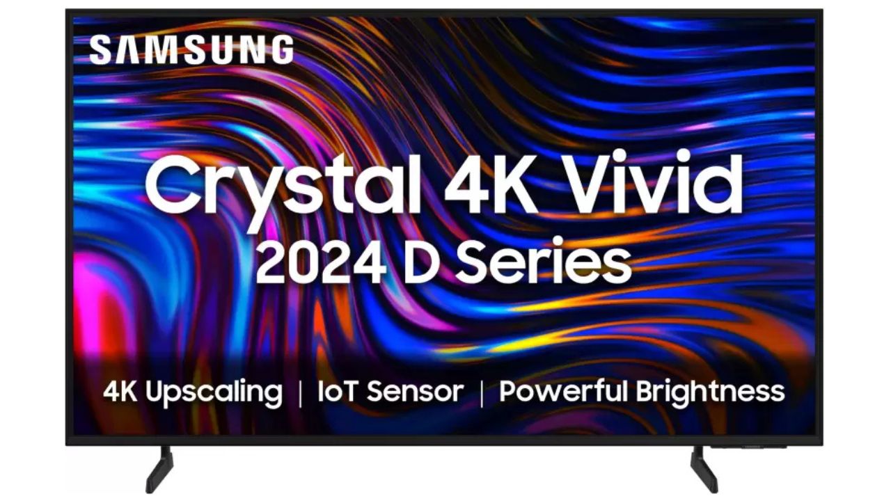 SAMSUNG New D Series Brighter Crystal 4K Vivid (2024 Edition) (UA55DUE70BKLXL)