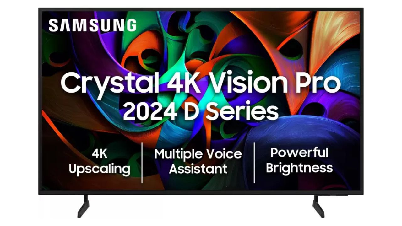 Samsung D Series Crystal 4K Vision Pro (2024 Edition) (UA43DUE76AKLXL)