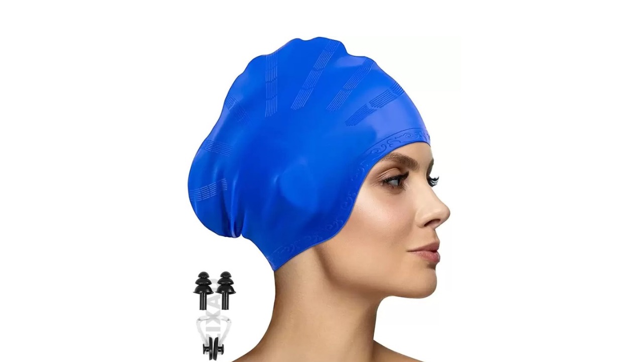 Shifter Swimming Cap with Anti-Slip and Ear Cover