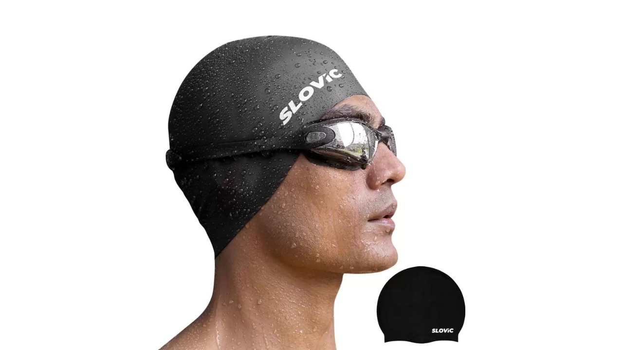 Slovic Swimming Cap for Men and Women