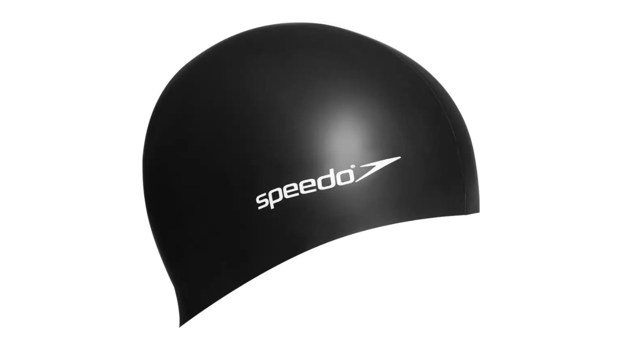 Speedo Plain Flat Silicone Swimming Cap