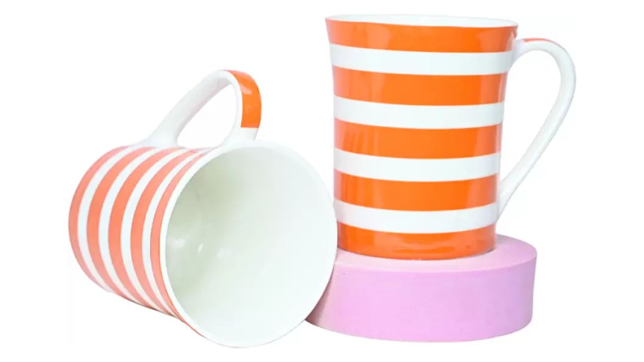 StarAndDaisy Ceramic-Coated Dishwasher & Microwave Safe, Milk, Tea and Coffee Ceramic Coffee Mugs