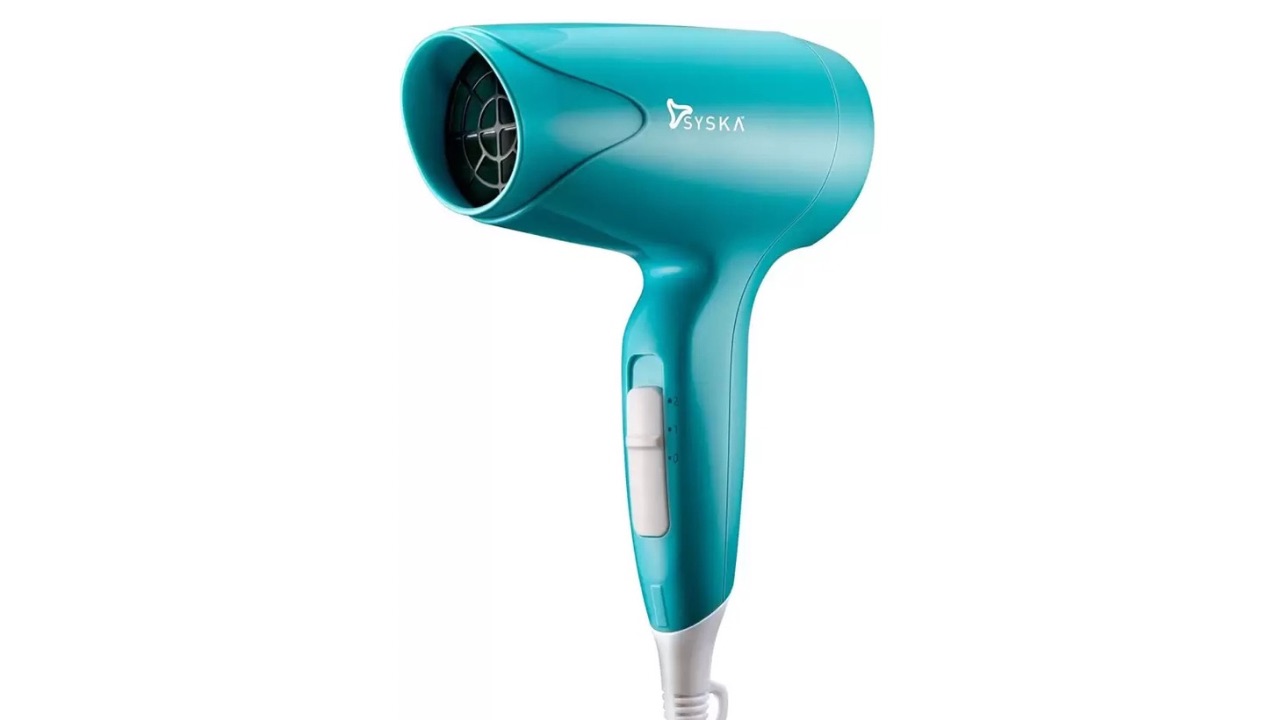 Syska HD1600 Hair Dryer (1000 W, Teal)