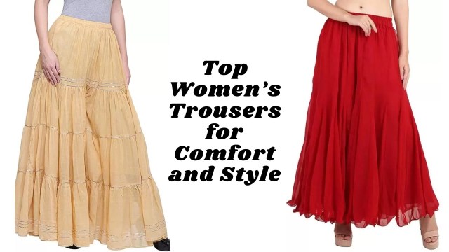 Top Women’s Trousers for Comfort and Style