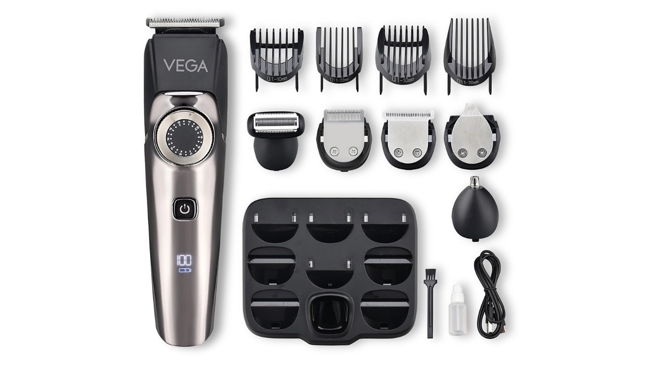 VEGA Men VHTH-32 9-in-1 Pro Multi Grooming Trimmer
