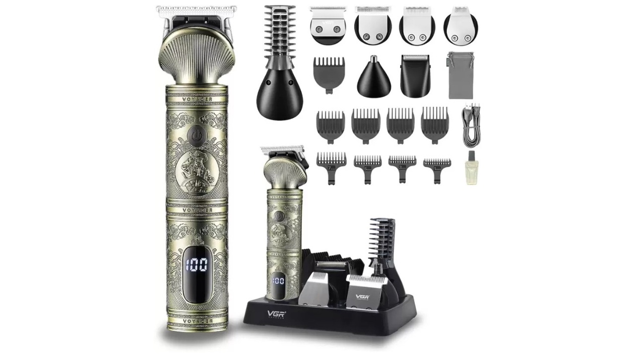VGR V-106 Professional 6-in-1 Grooming Kit
