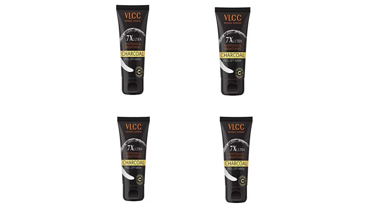 VLCC 4.7X Ultra Whitening & Brightening Charcoal Peel-Off Mask (100g Each)
