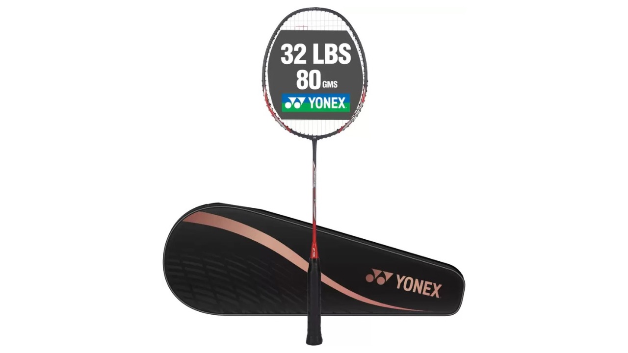 Yonex Nanoflare Speed 7 Red Strung Badminton Racquet