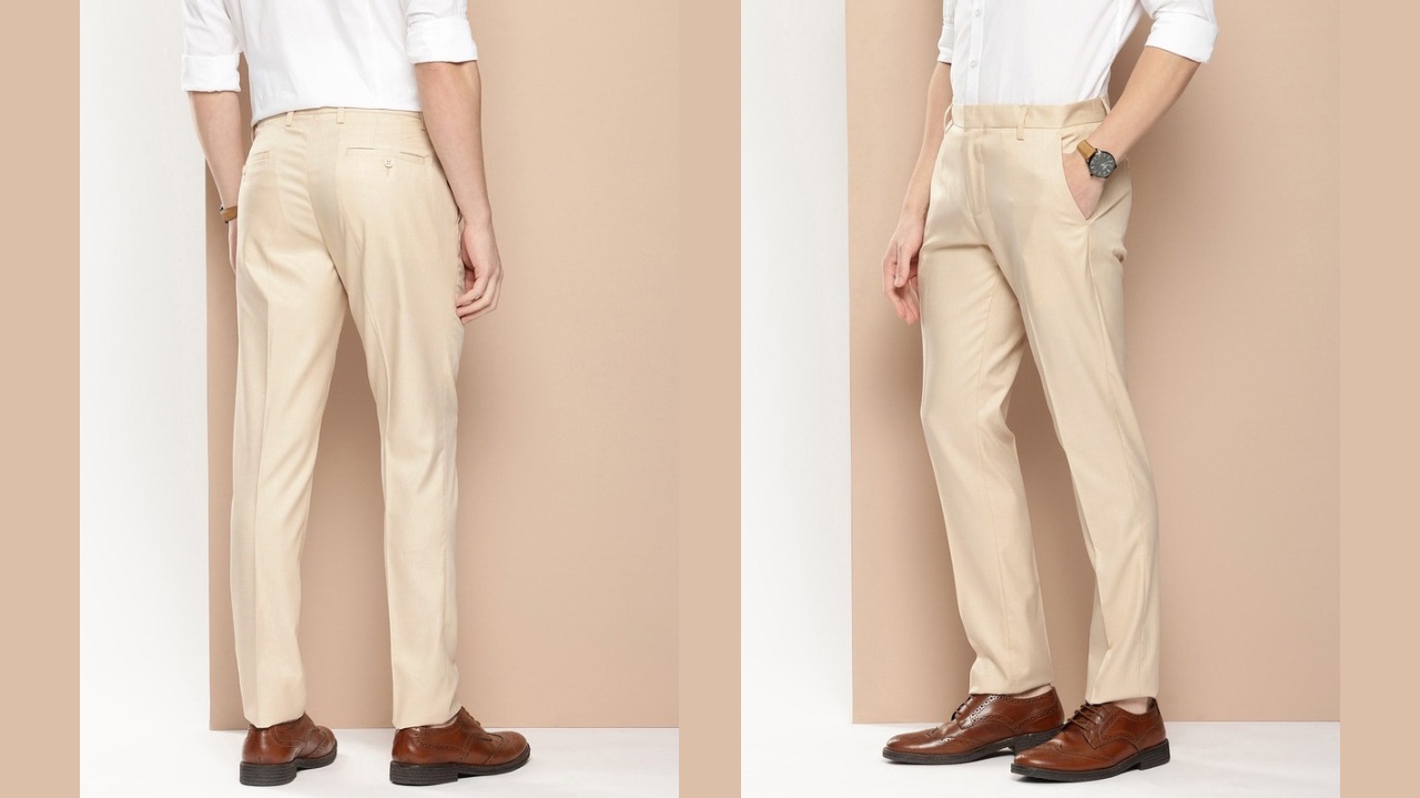 encore by INVICTUS Men Formal Trousers