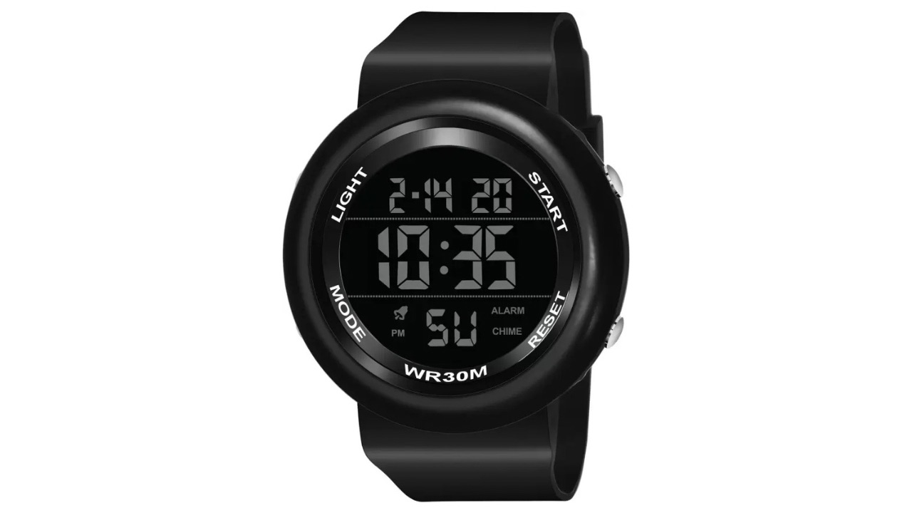 ABREXO 2-0-2-9 Digital Watch - For Men Abx-2-0-2-9 Black Sports watch Digital watch