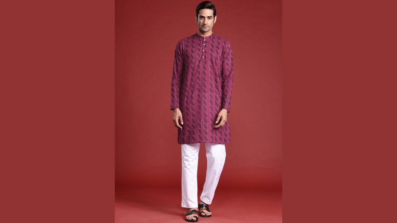 Anouk Printed Pure Cotton Kurta