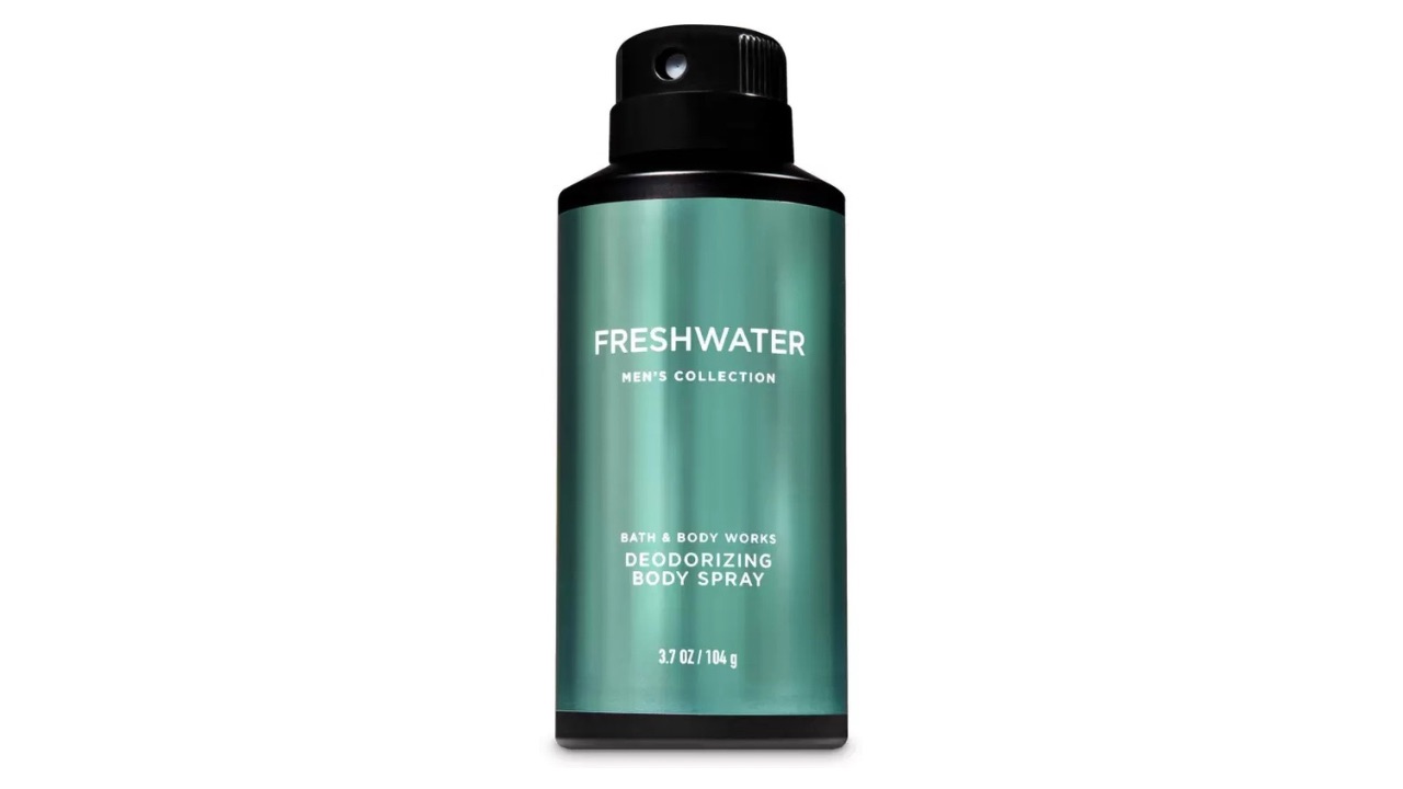 Bath & Body Works Freshwater Deodorizing Spray for Men