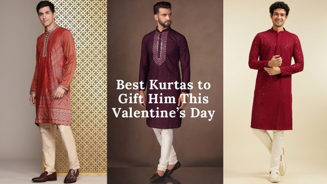 Best Kurtas to gift him this valentine’s day