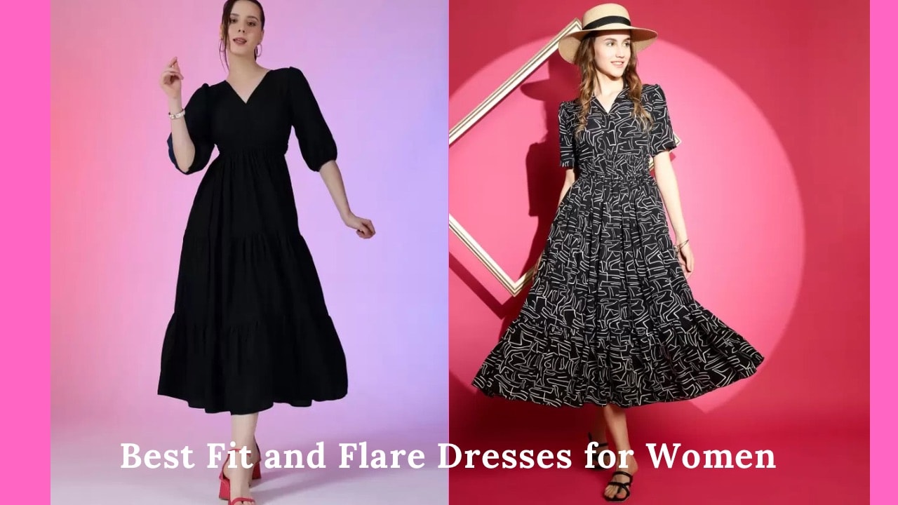 Best fit and flare dresses for women