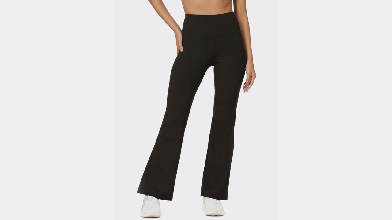 Blissclub Women High-Waist Sweat Wicking Ankle Length Tights