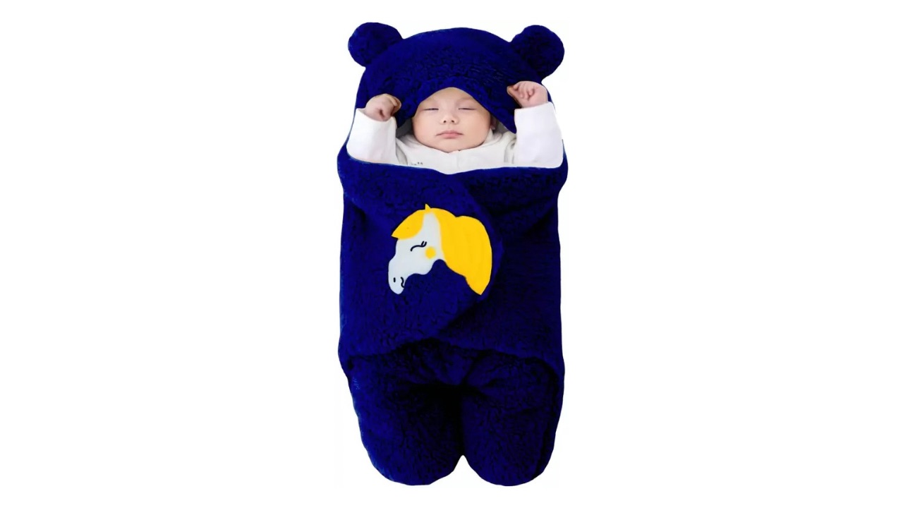 Brandonn New Born Super Soft Designer Sleeping Bag