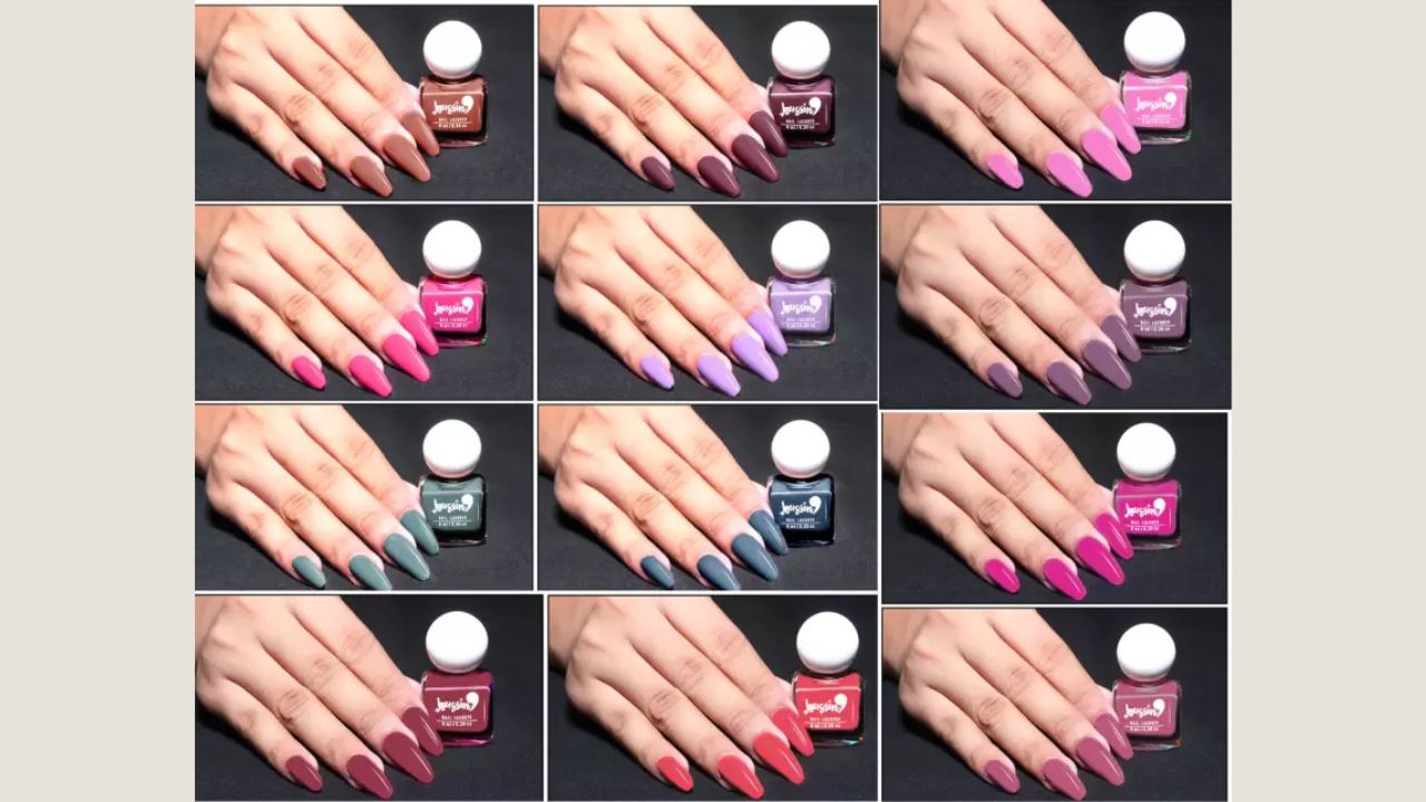 Bussin Beauty Glossy Finish Nail Paint Kit