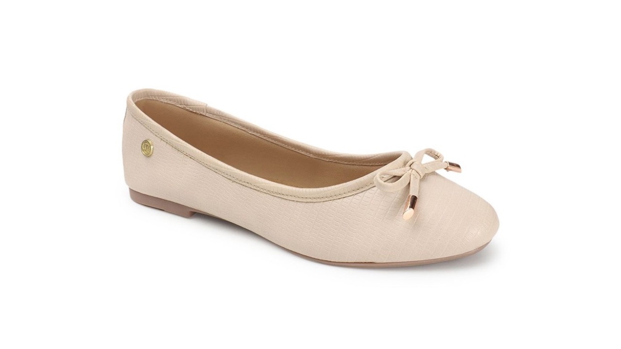Carlton London Women Party Ballerinas with Bows Flats