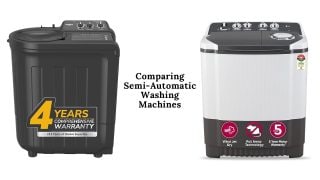 Comparing Semi-Automatic Washing Machines