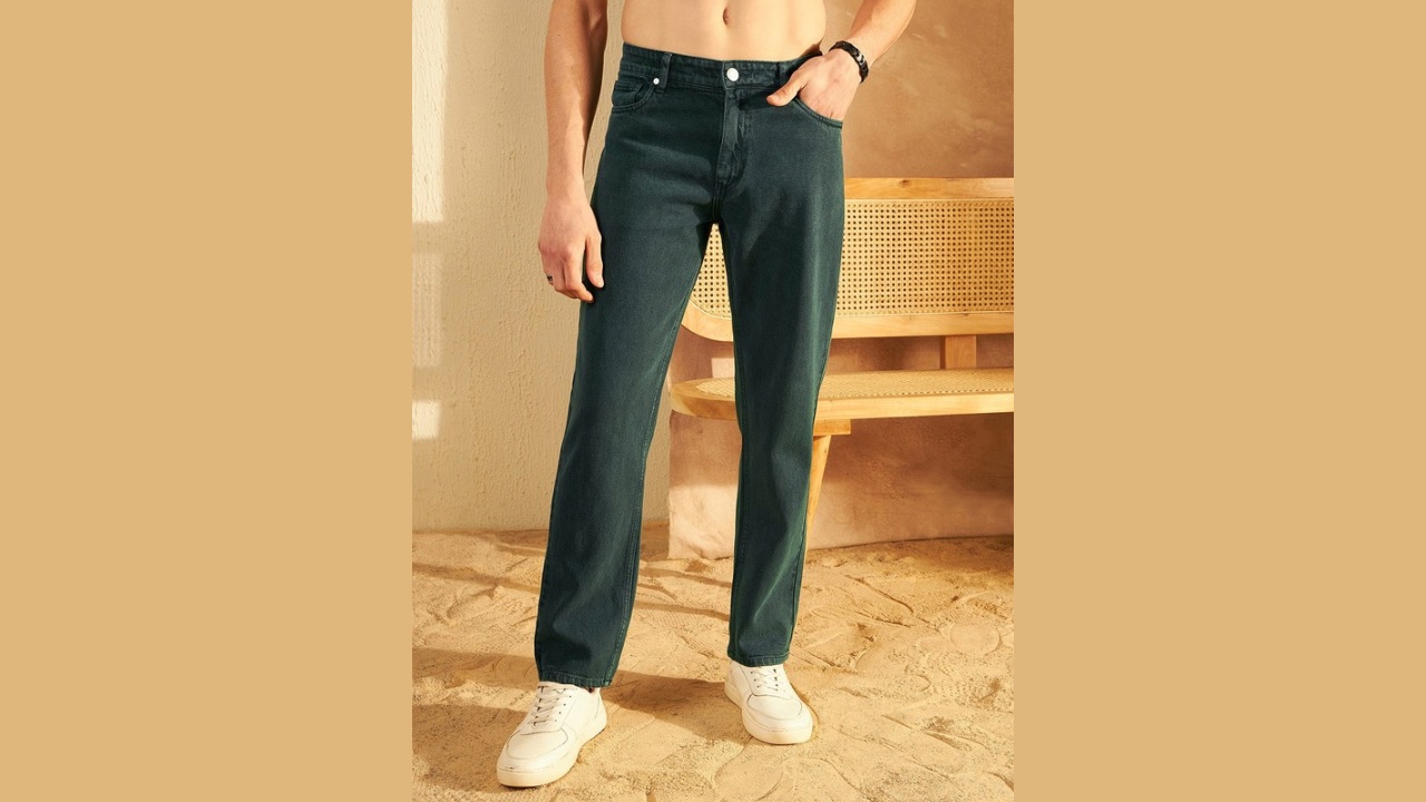 DENNISON Men Comfort Baggy Fit Non Stretchable Cotton Jeans