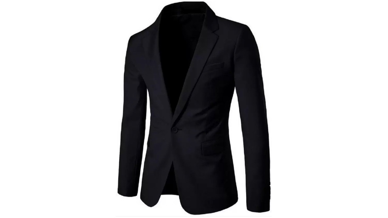 Darbar Solid Single-Breasted Men Blazer