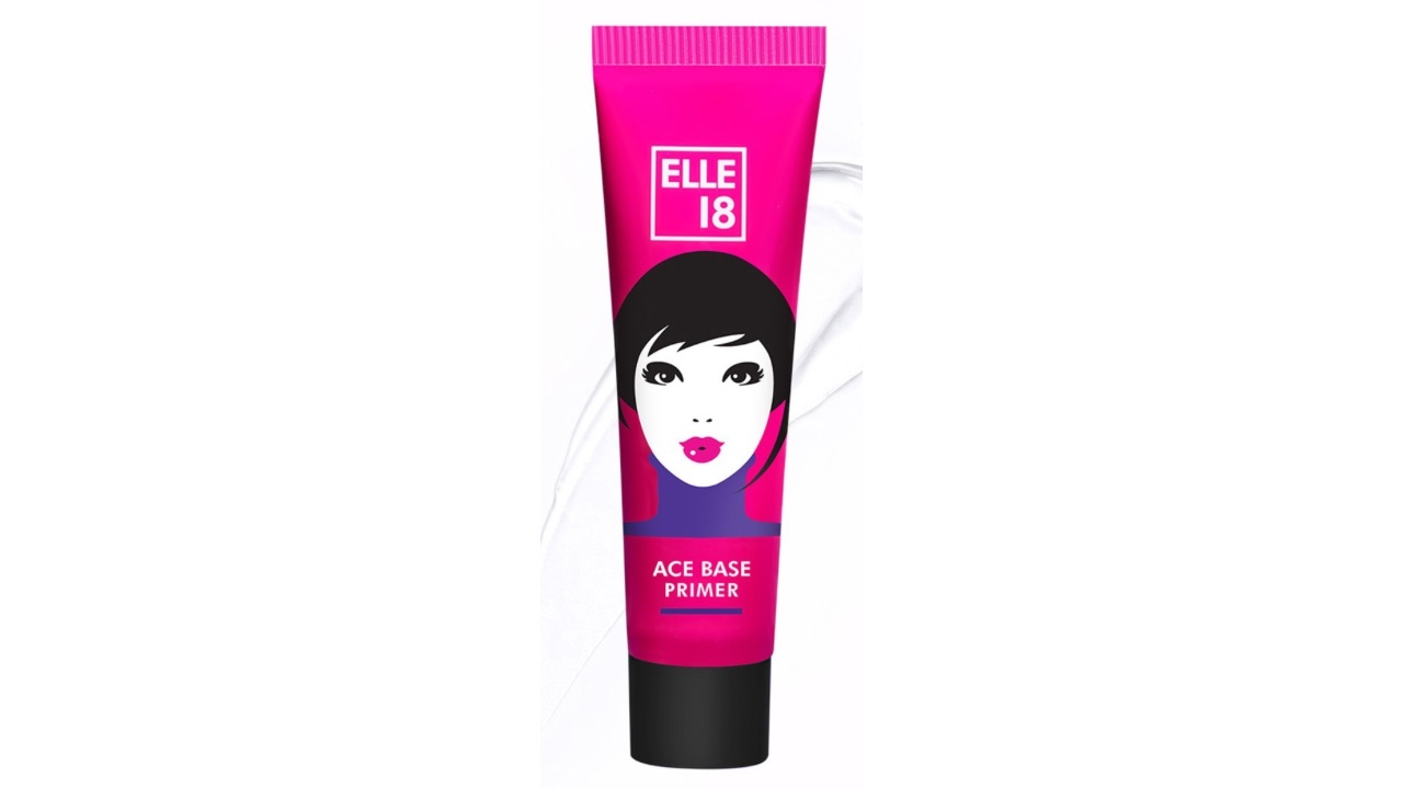 ELLE 18 Ace Base Water-Resistant Pore-Blurring Primer with Vitamin E - 10ml