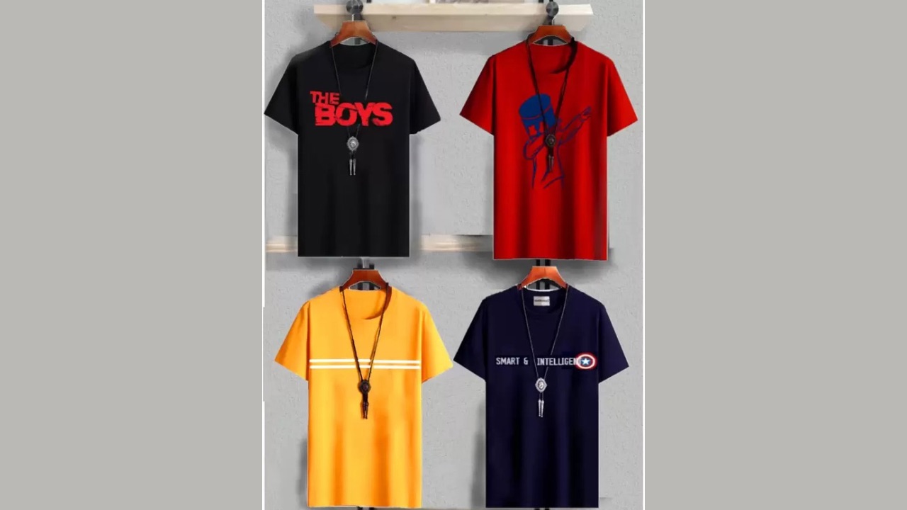 FTC Fashions Boys Graphic Print Cotton Blend Regular T-Shirt
