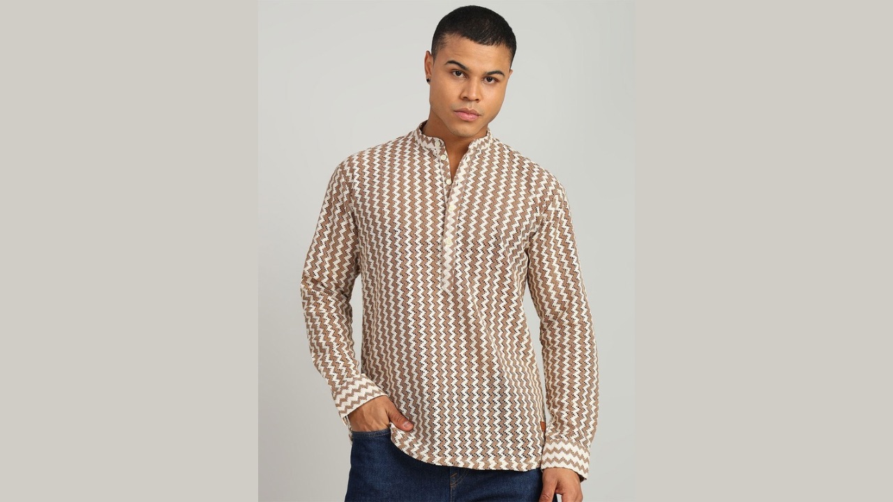 FUBAR Men Slim Fit Opaque Casual Shirt