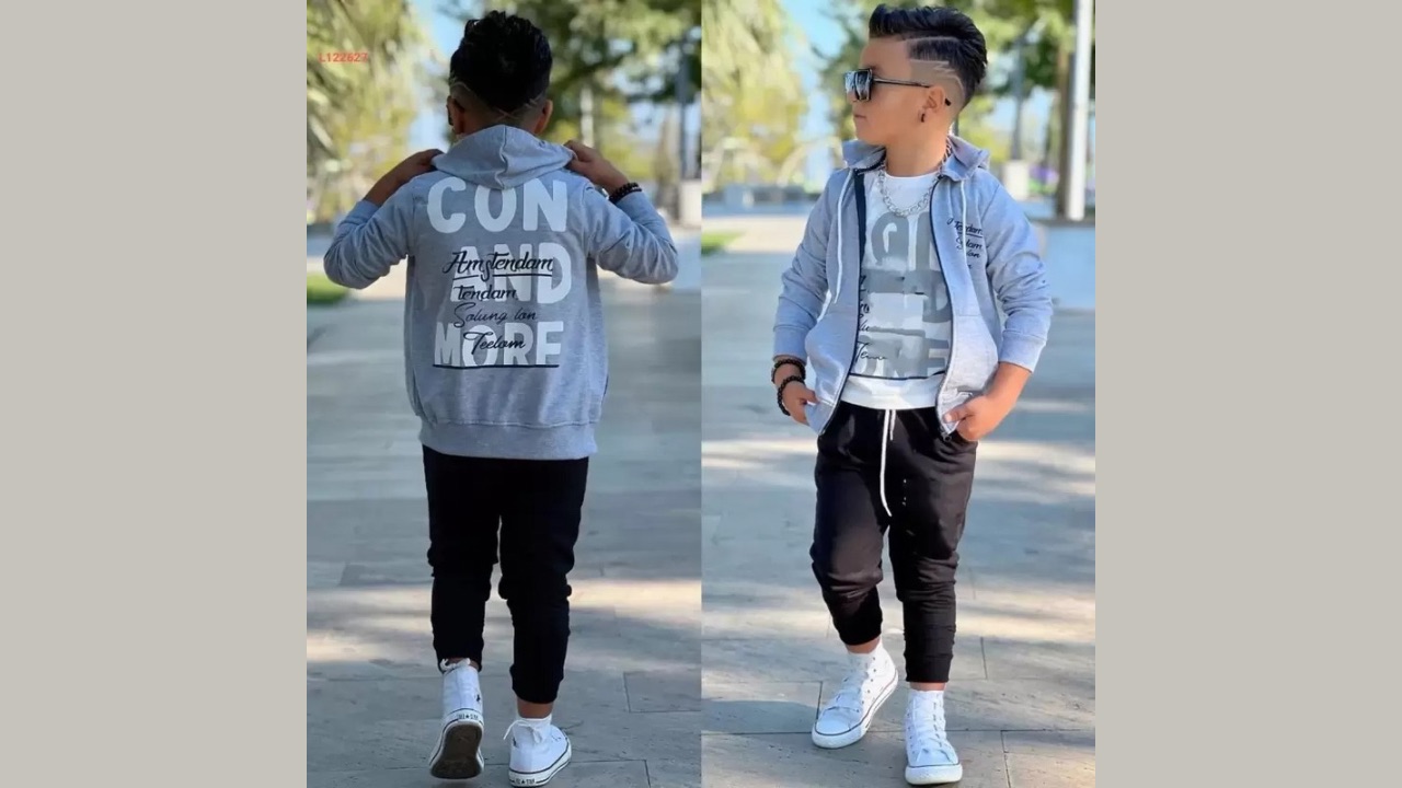 Full Sleeve Printed Boys Jacket