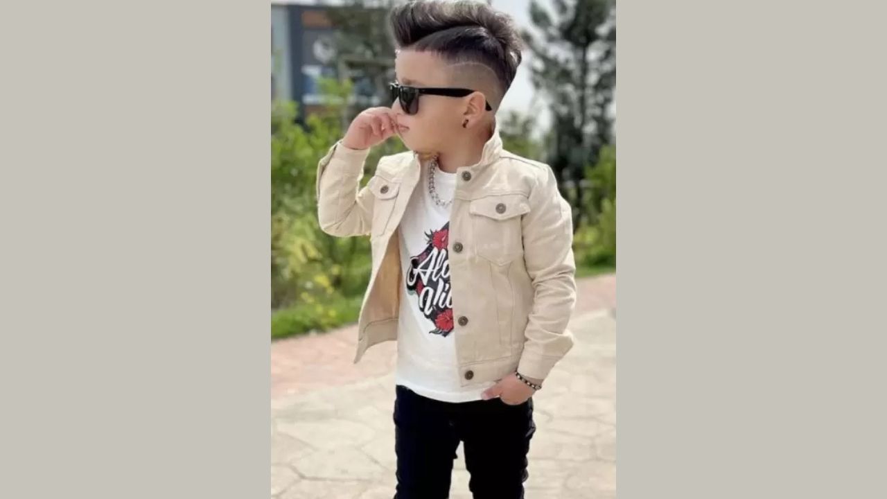 Full Sleeve Solid Boys Denim Jacket