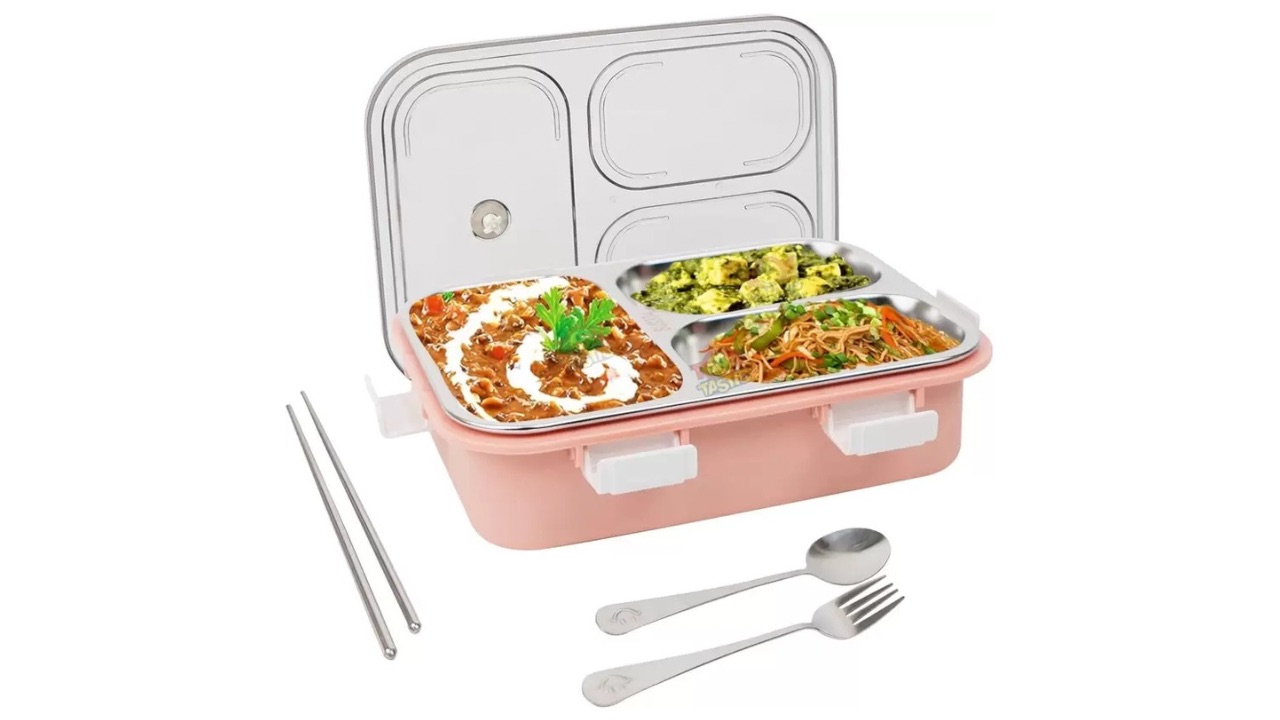 Funverse Stainless Steel Lunch Box