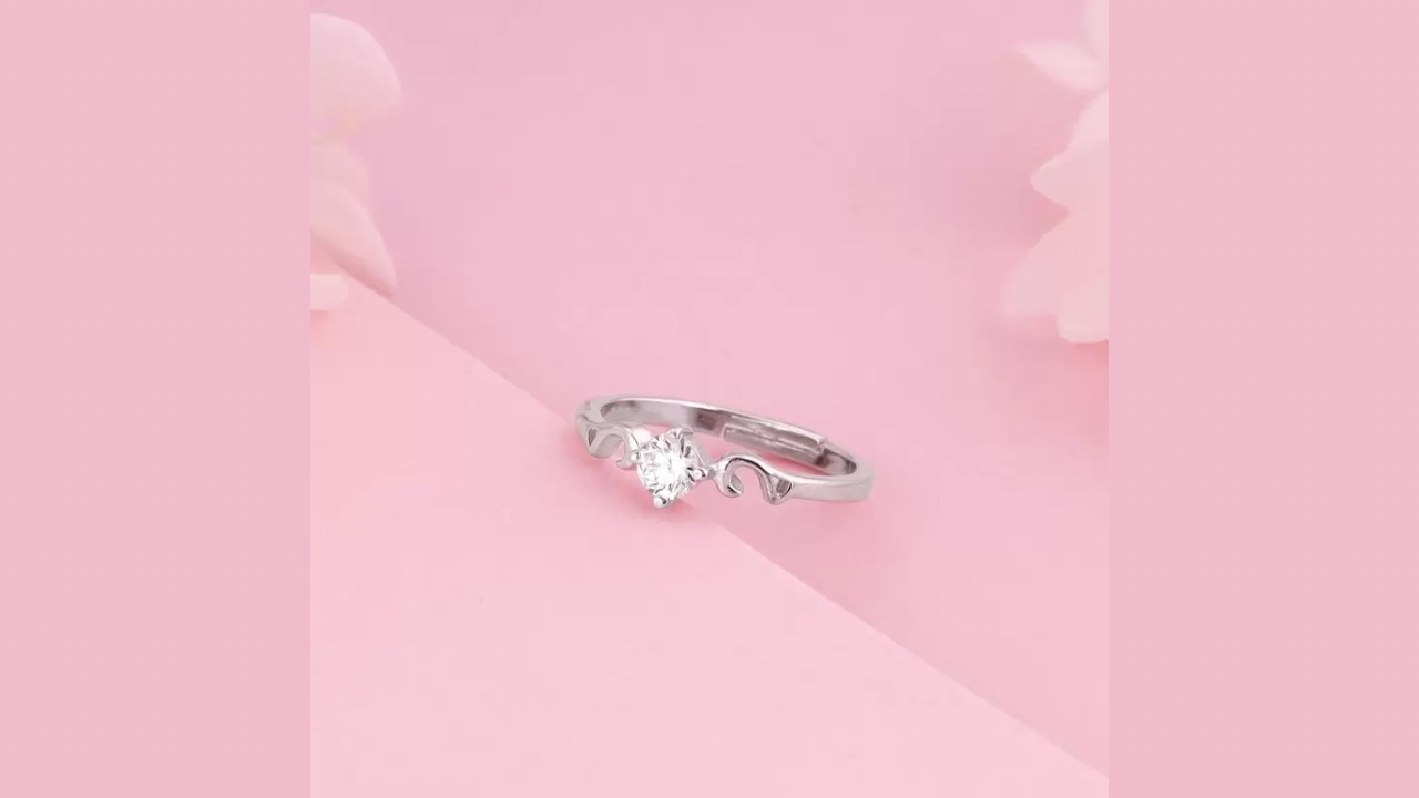 Giva 925 Silver Zircon Beachy Waves Ring