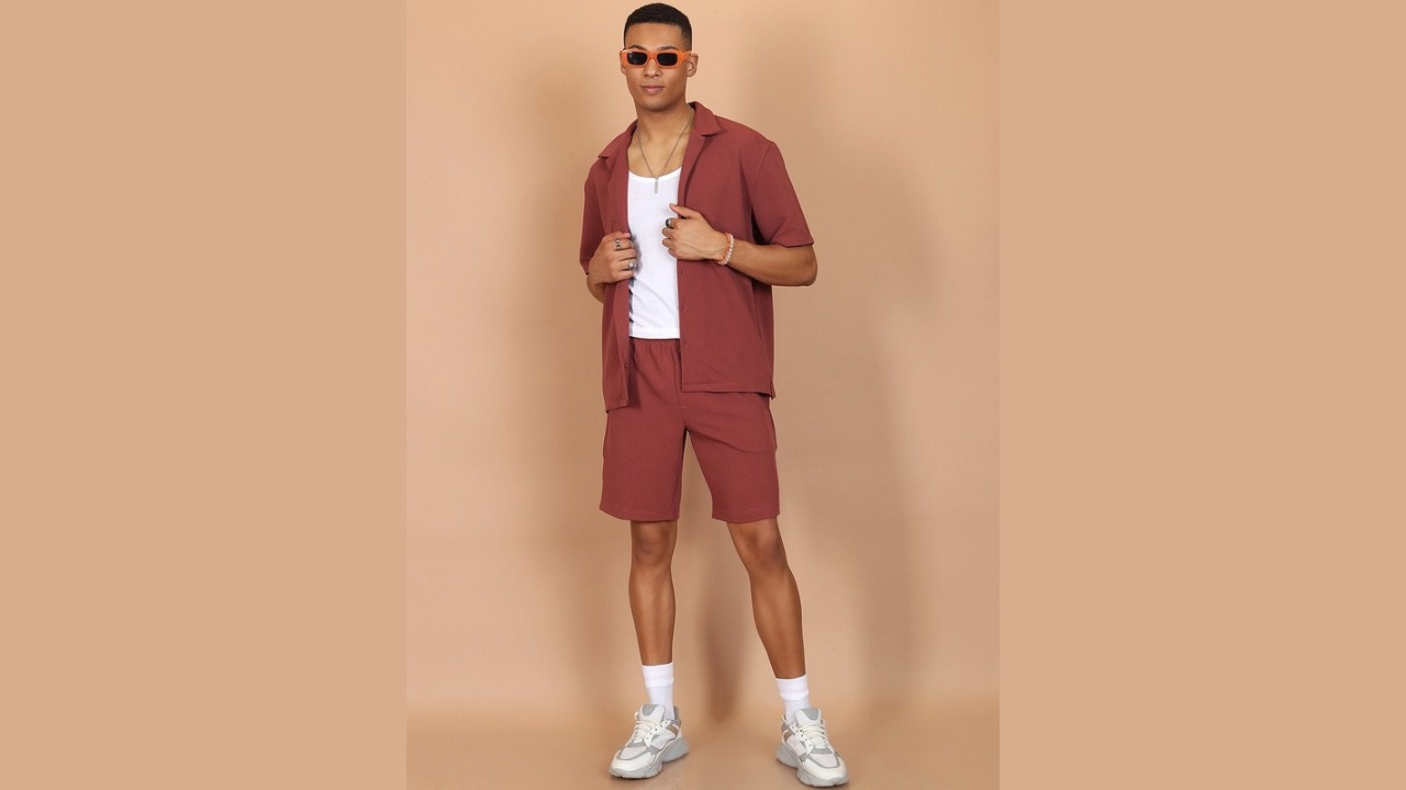HIGHLANDER Textured Shirt & Shorts