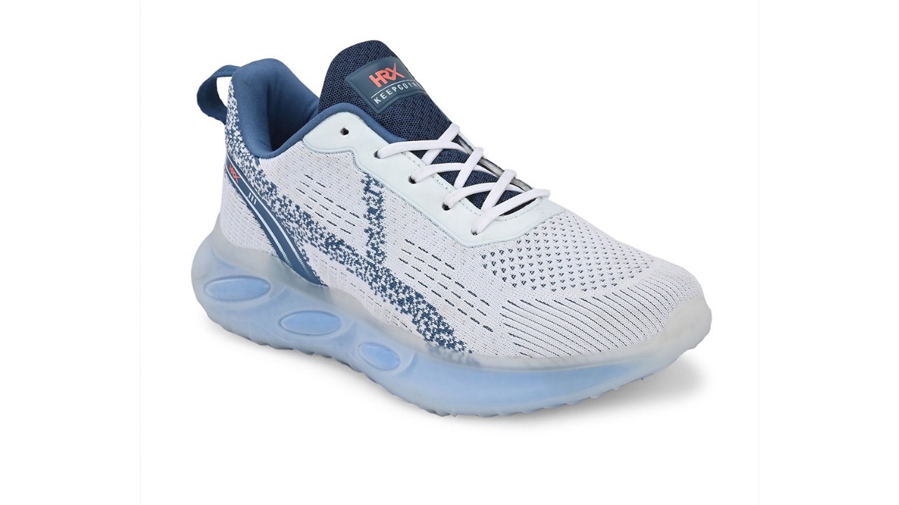 HRX by Hrithik Roshan Men Blue Lace-Up Walking Sports Shoes