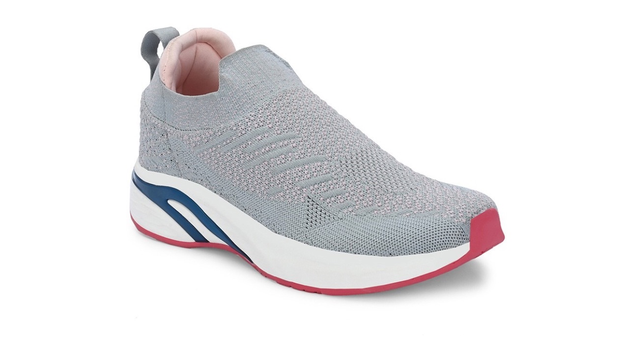 HRX by Hrithik Roshan Women Grey Textured Walking Shoes