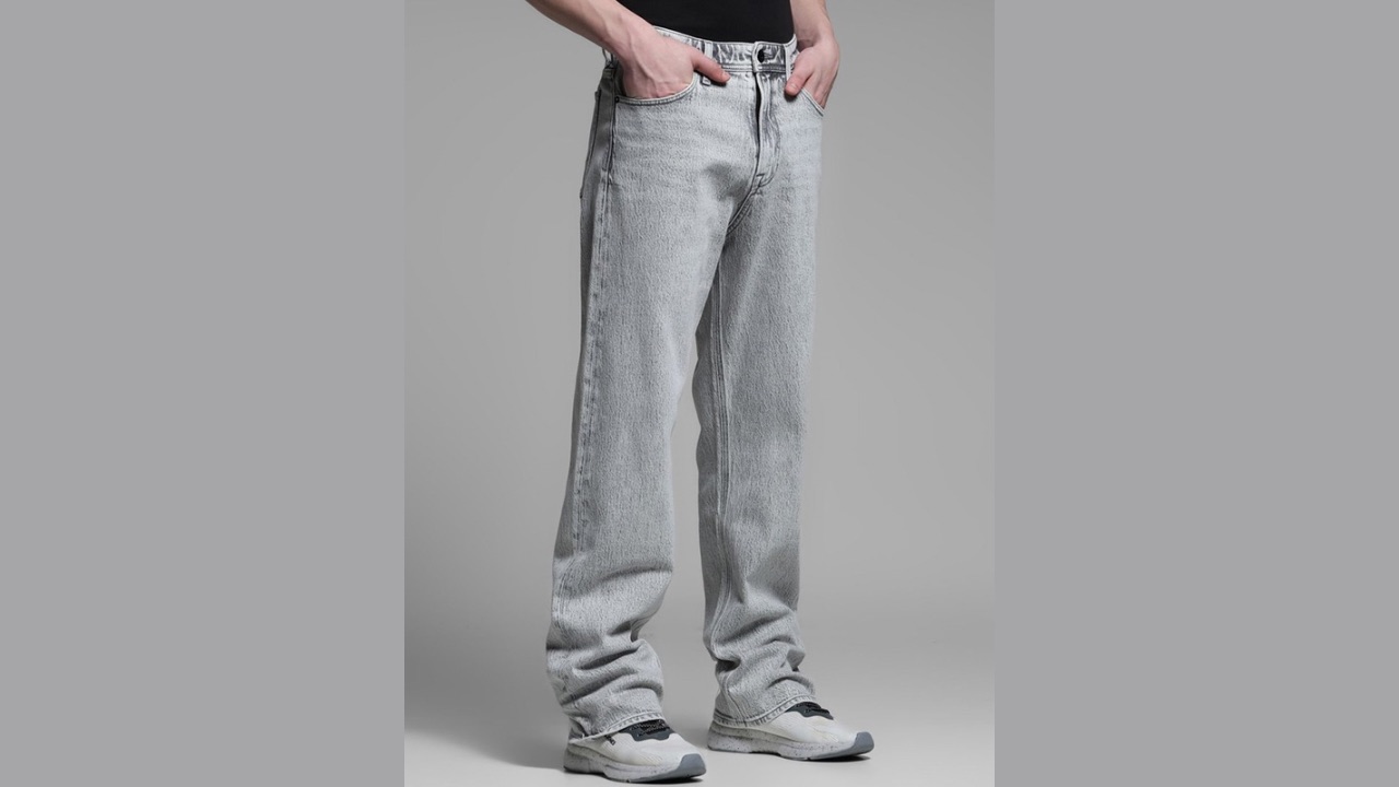 Jack & Jones Men High-Rise Light Fade Cotton Stretchable Jeans