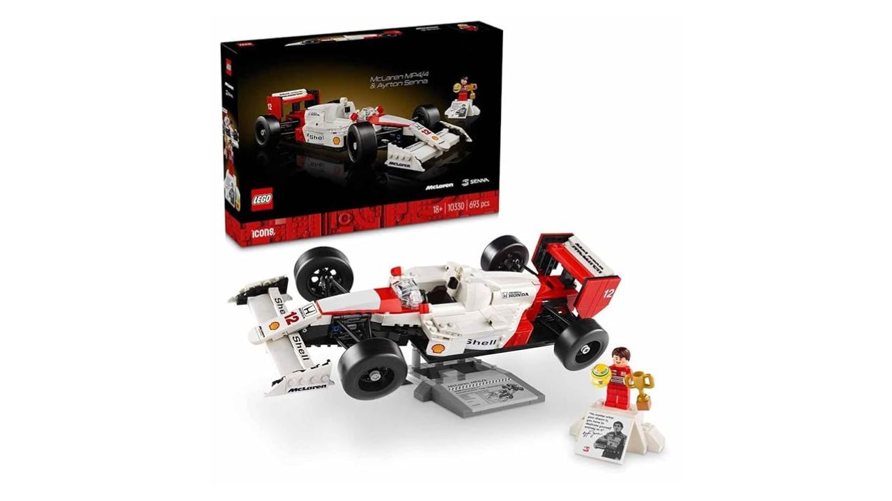 LEGO Icons McLaren MP4:4 & Ayrton Senna Tribute