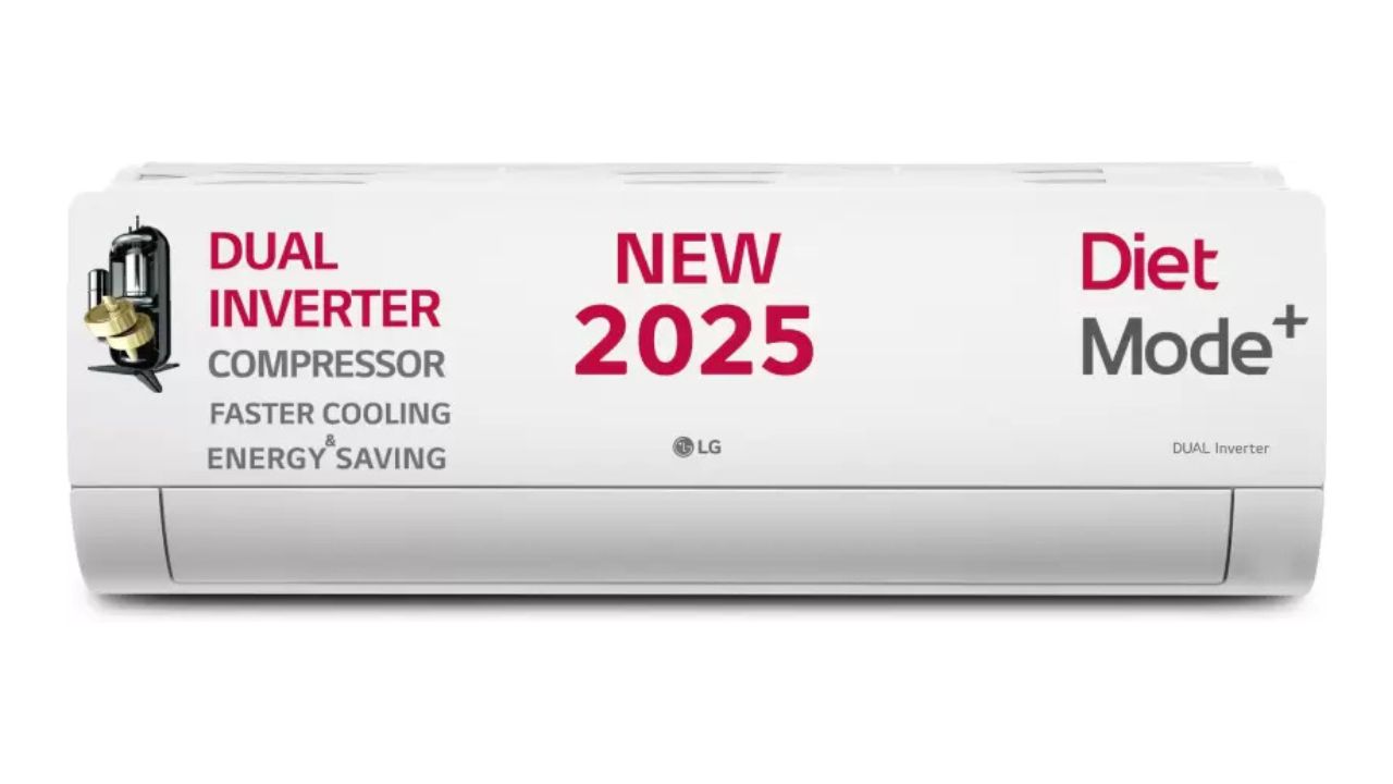 LG 2025 Model AI Convertible 6-in-1 1.5 Ton 3 Star Split AI Dual Inverter Split AC