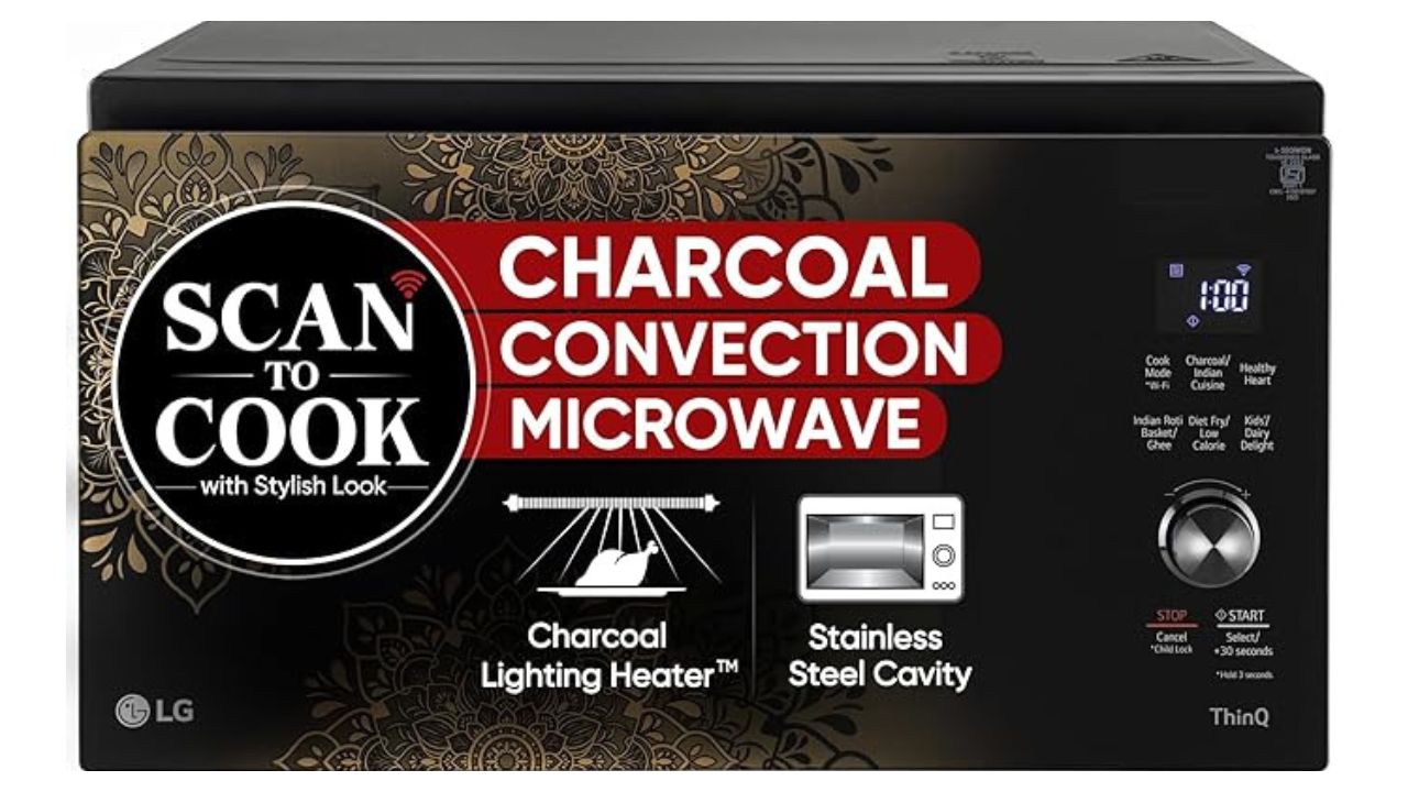 LG Charcoal Convection Microwave Oven MJEN326UIW