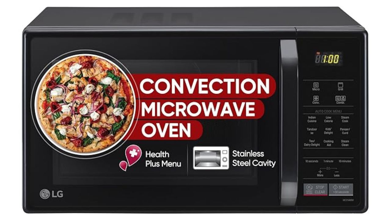 LG Convection Microwave Oven MC2146BV (Black)