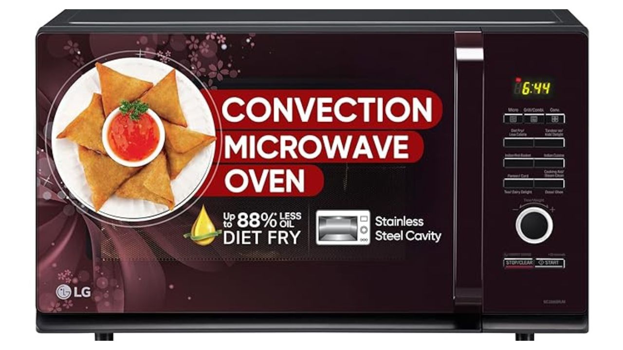 LG Convection Microwave Oven MC3286BRUM (Black)