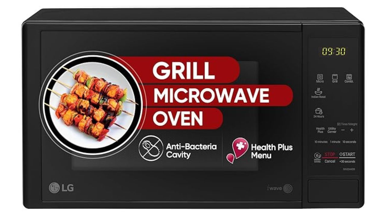 LG Grill Microwave Oven MH2044DB (Black)