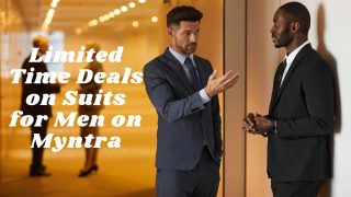 Limited Time Deals on Suits for Men on Myntra
