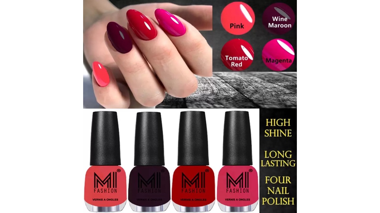 MI Fashion Ultra High 3D Shine Longest Lasting Nail Polish Set