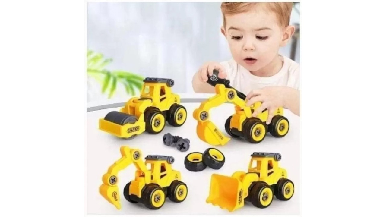 Masoom Construction Vehicles Set