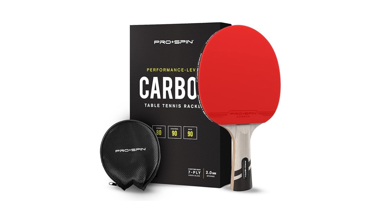 PRO-SPIN Performance-Level Table Tennis Racket